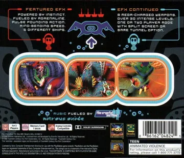 N2O - Nitrous Oxide (US) box cover back